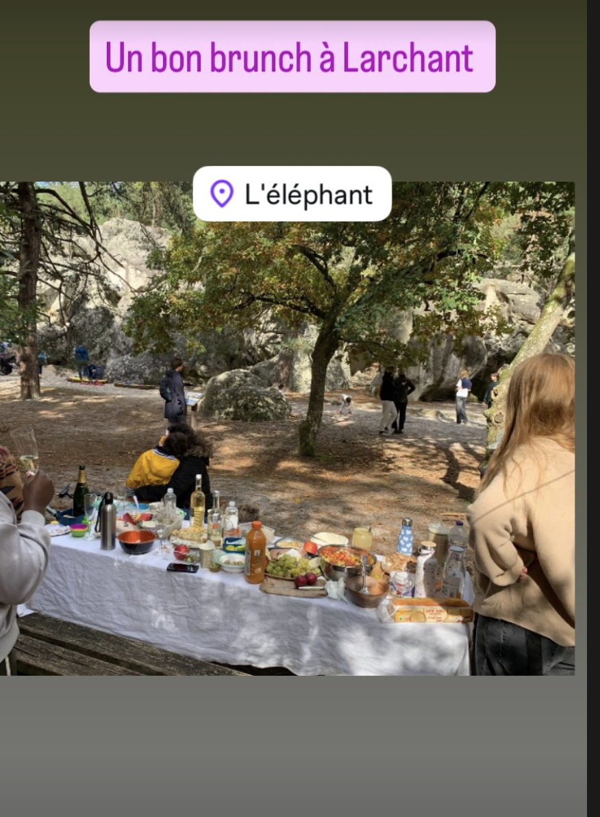 Brunch convivial à Larchant