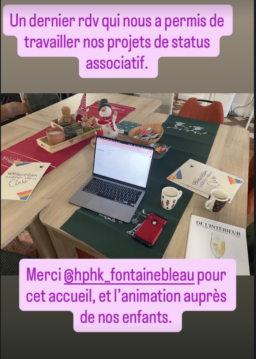 Réunion de travail statuts